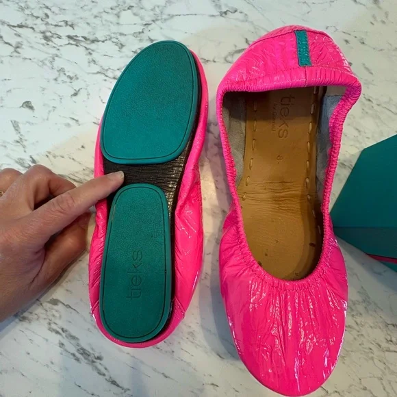 Pop Pink Tieks!! 💕 - Picture 3 of 9